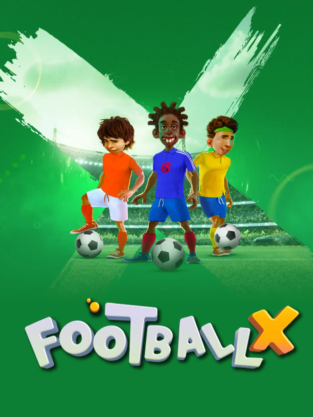 Tarjeta de fútbol con estilo de partido en vivo y marcador visual.